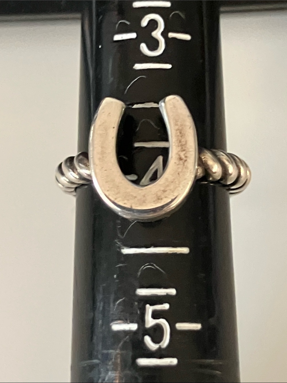 James Avery Sterling Silver Horseshoe Ring